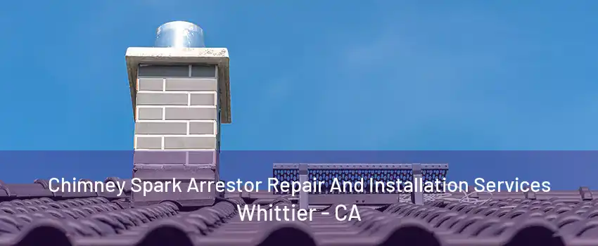 Chimney Spark Arrestor Repair And Installation Services Whittier - CA