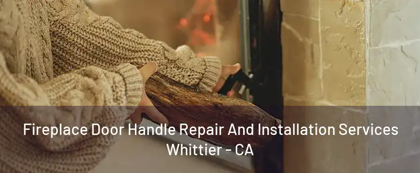 Fireplace Door Handle Repair And Installation Services Whittier - CA