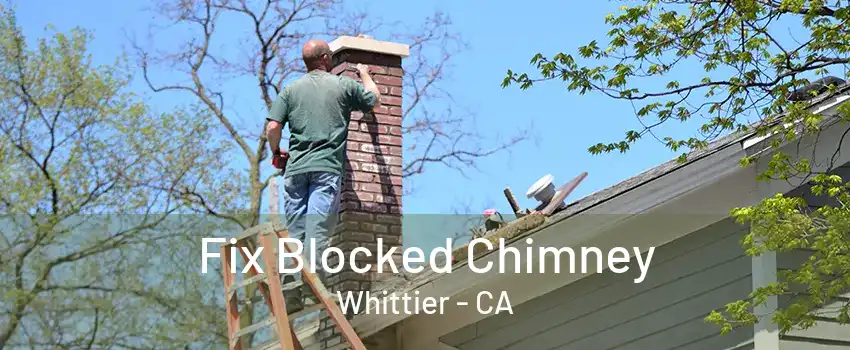 Fix Blocked Chimney Whittier - CA