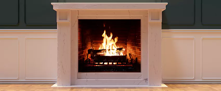 Decorative Electric Fireplace Installation in Whittier, California