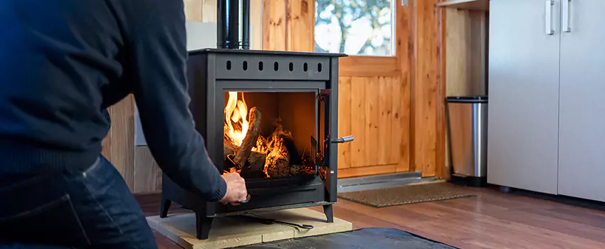 Open Hearth Wood Fireplace Installation in Whittier, CA